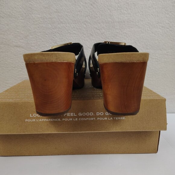 Dr. Scholl's Original Max Too Platform Leather Sandal Womens 9 - Picture 7 of 12